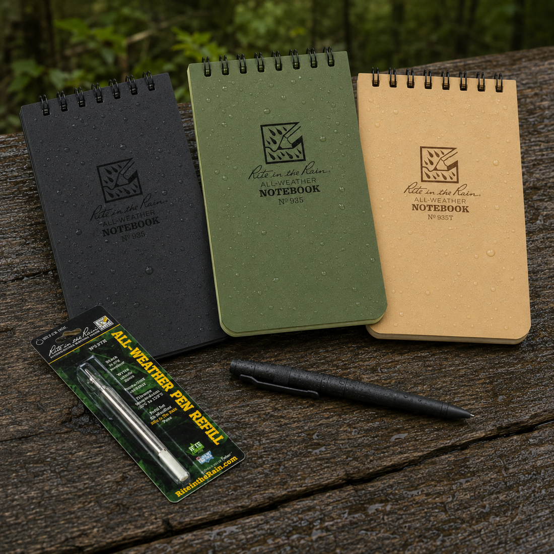 All-weather notebooks