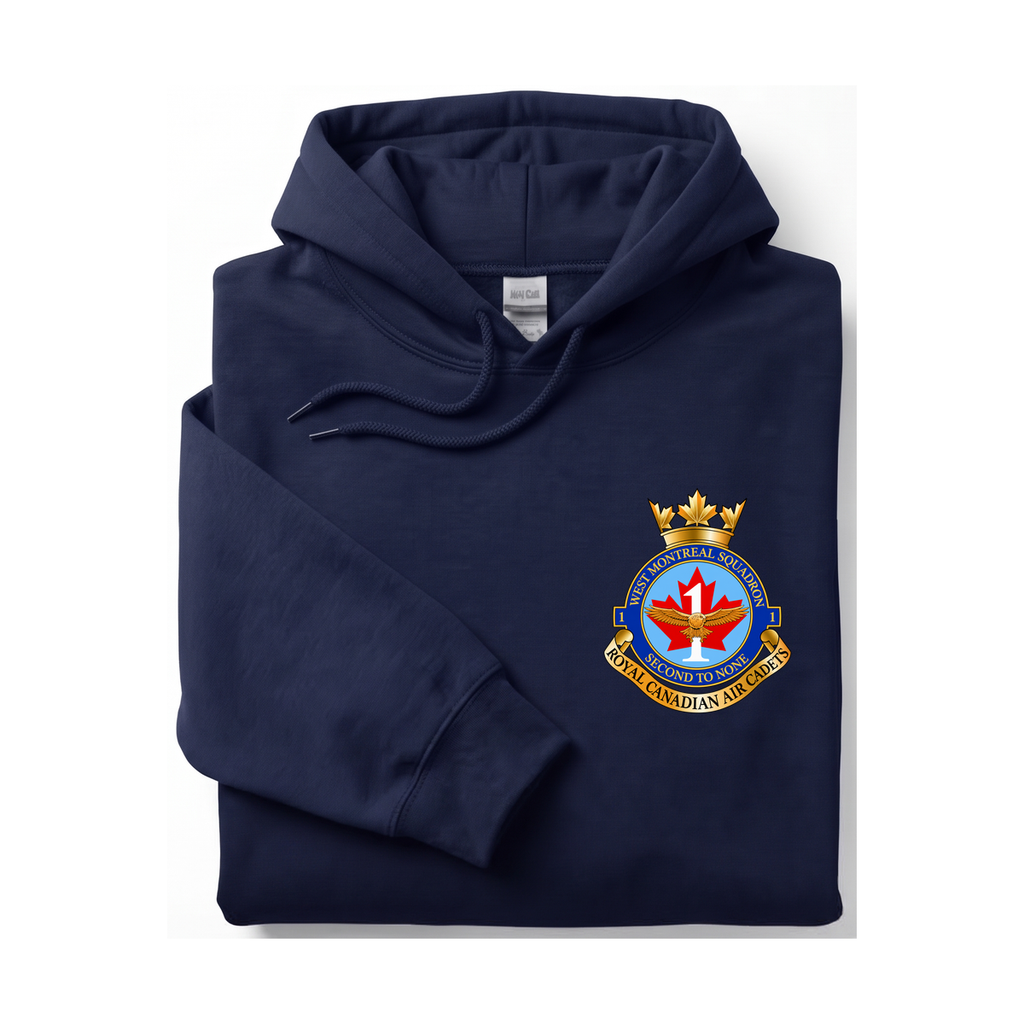 1 West Montreal Royal Canadian Air Cadet Squadron Hoodie