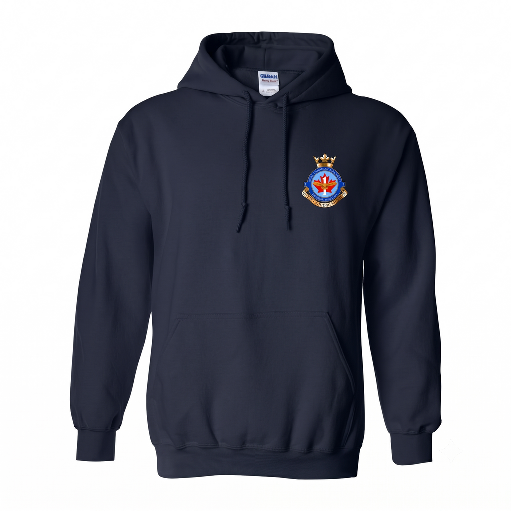 1 West Montreal Squadron Air Cadet Crest Printed Hoodie