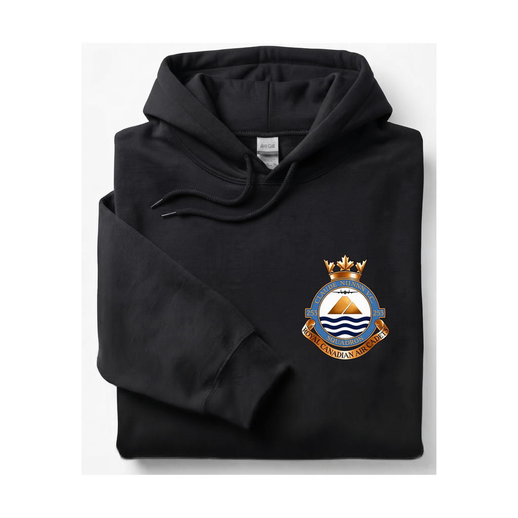 253 Claude Nunney VC Glengarry Royal Canadian Air Cadet Squadron Hoodie