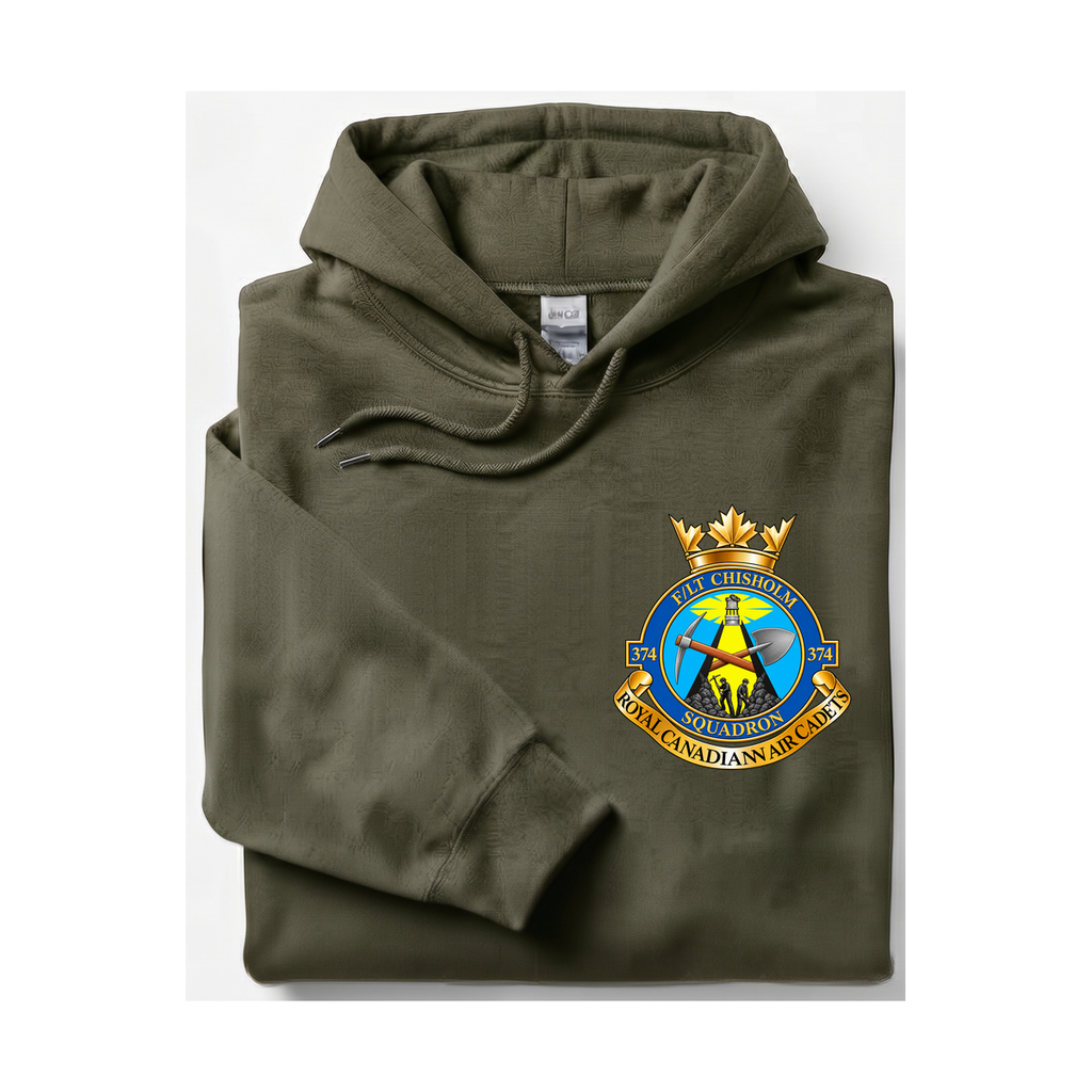 374 F/Lt Chisholm Royal Canadian Air Cadet Squadron Hoodie
