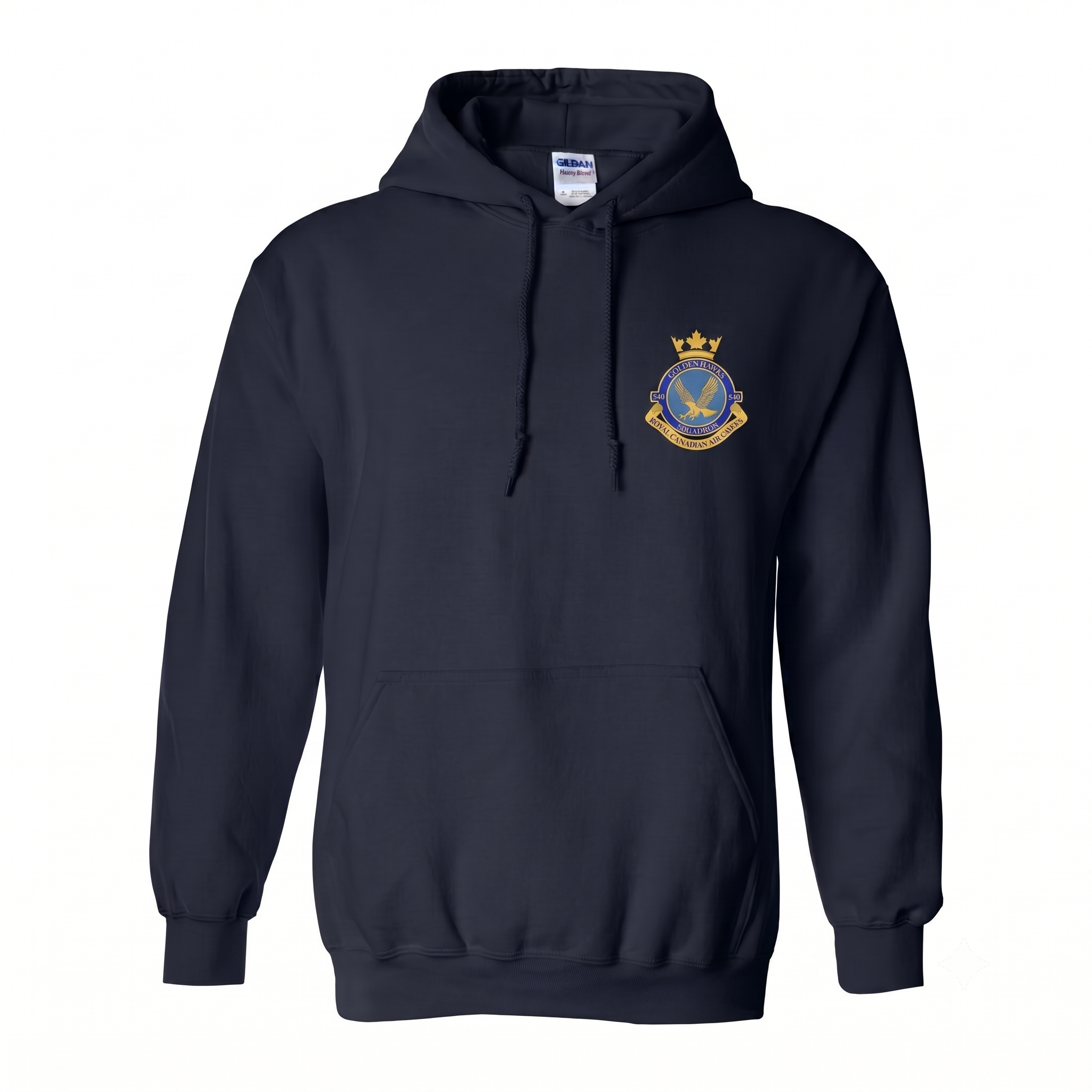 540 Golden Hawks Royal Canadian Air Cadet Squadron Crest Printed Hoodie