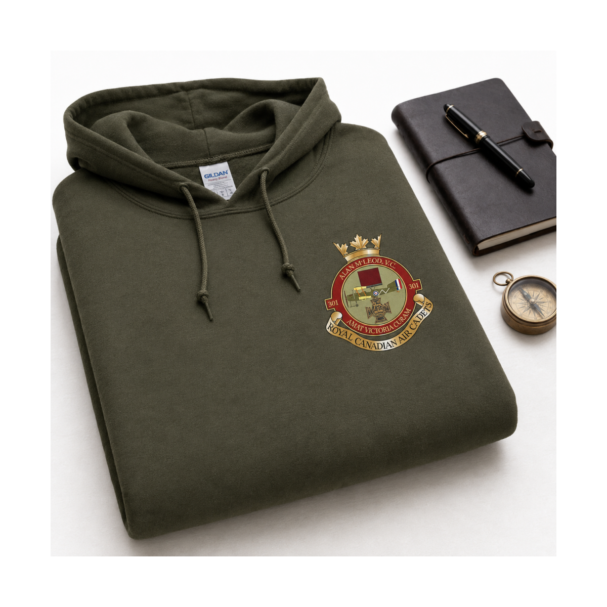 301 Alan McLeod VC Royal Canadian Air Cadet Squadron Hoodie