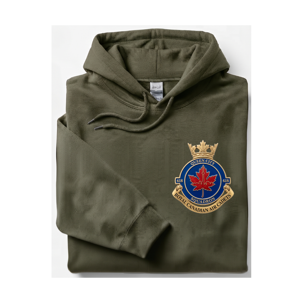 618 Toronto Queen City Royal Canadian Air Cadet Squadron Hoodie