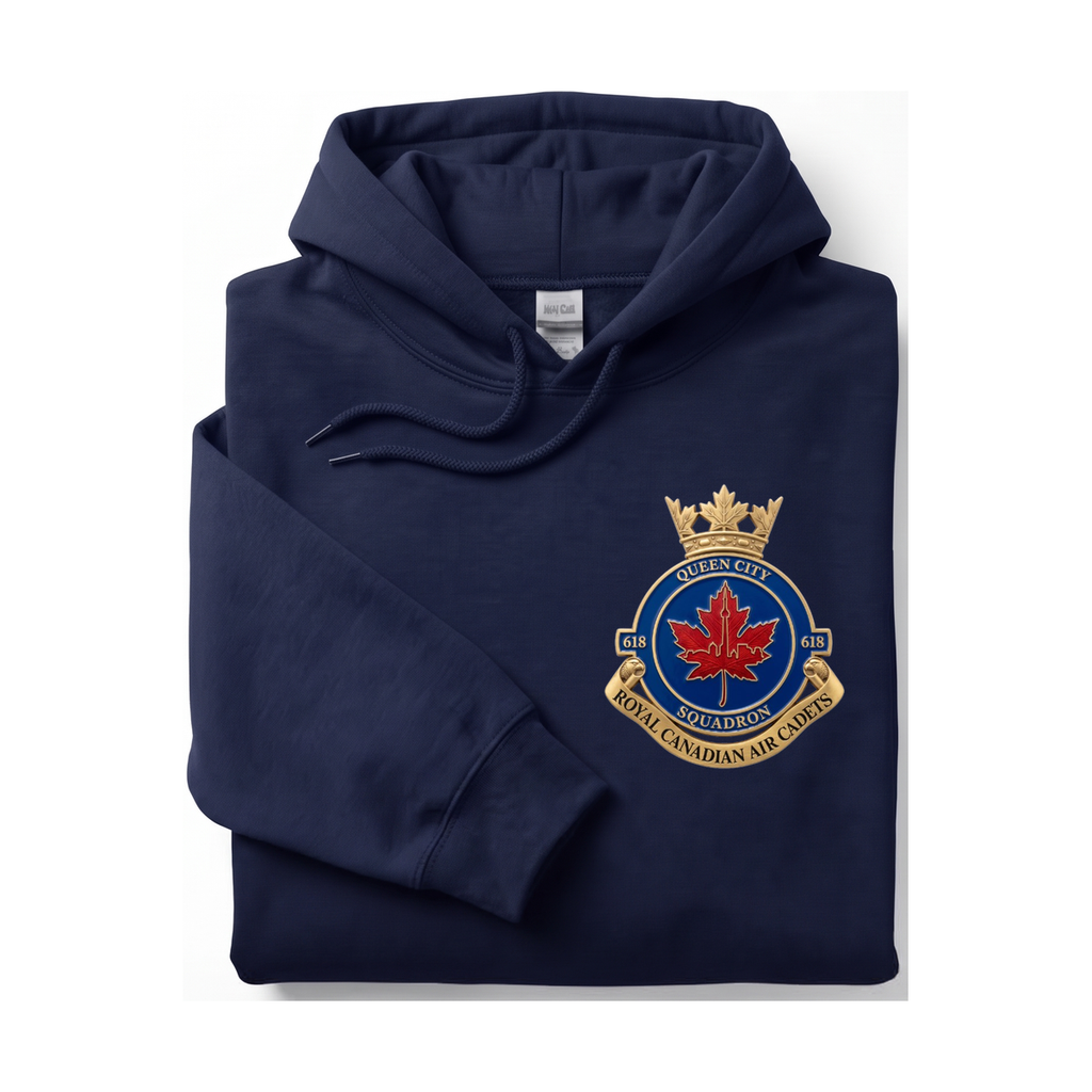 618 Toronto Queen City Royal Canadian Air Cadet Squadron Hoodie