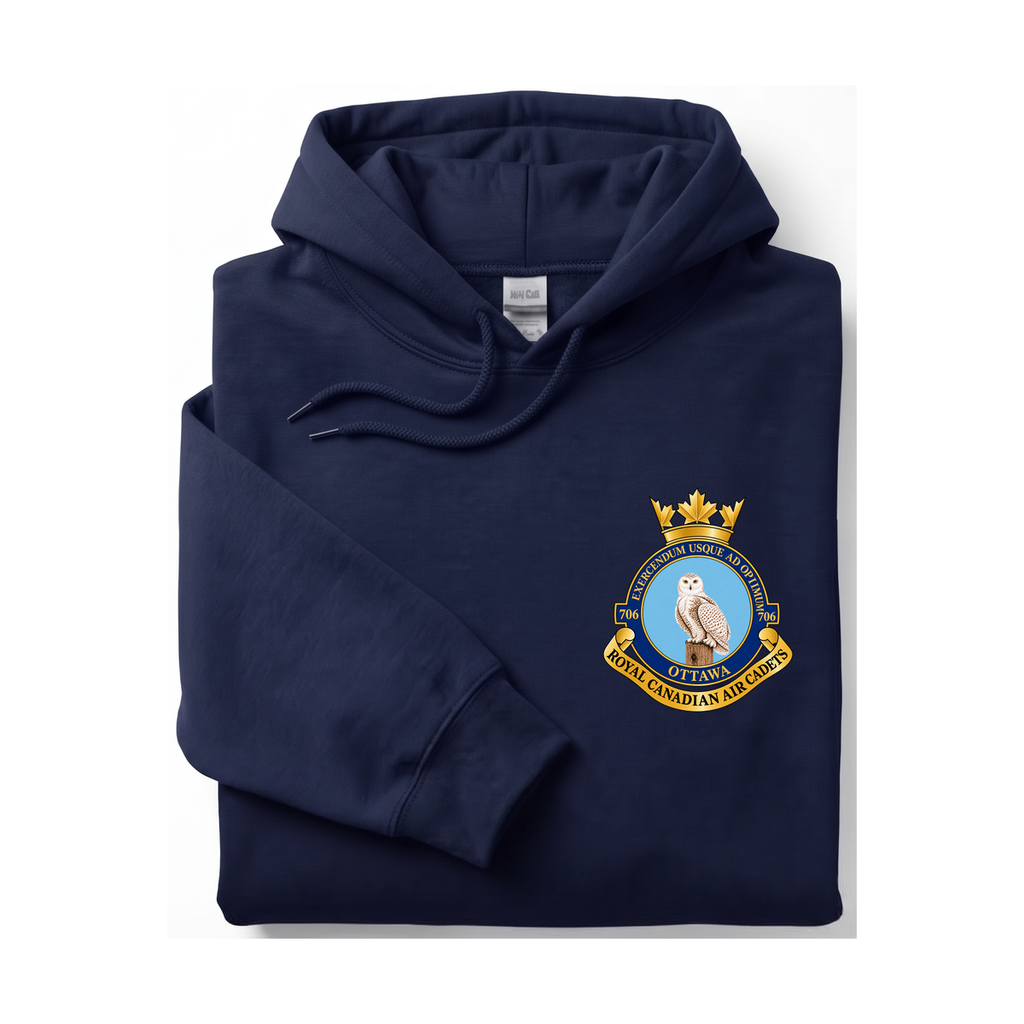 706 Ottawa Snowy Owl Royal Canadian Air Cadet Squadron Hoodie