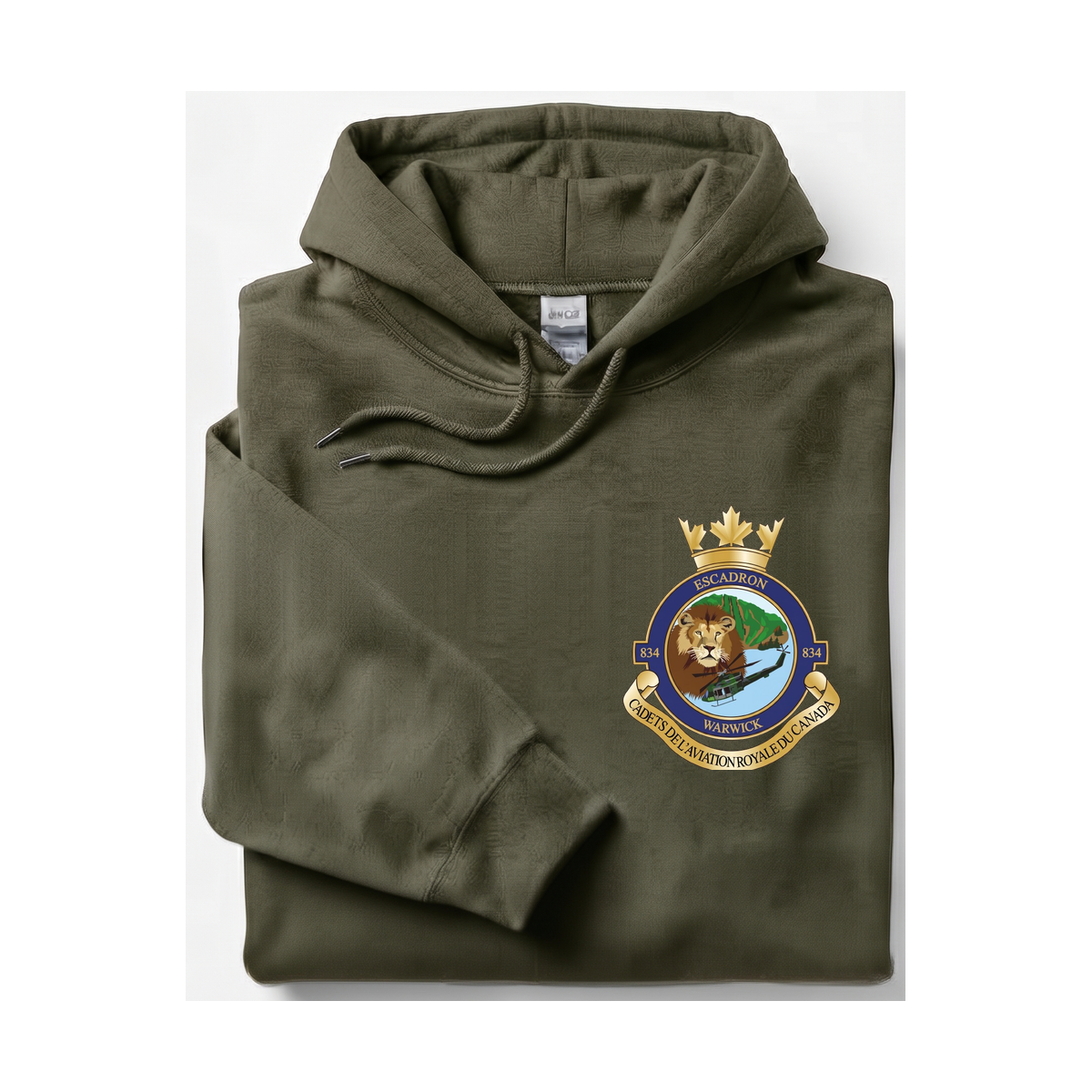 834 Lions de Warwick Royal Canadian Air Cadet Squadron Hoodie