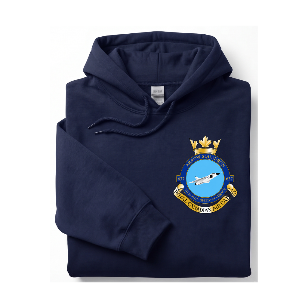 637 Burnaby Arrow Royal Canadian Air Cadet Squadron Hoodie