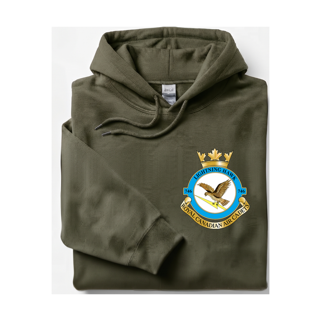746 Lightning Hawk Royal Canadian Air Cadet Squadron Hoodie