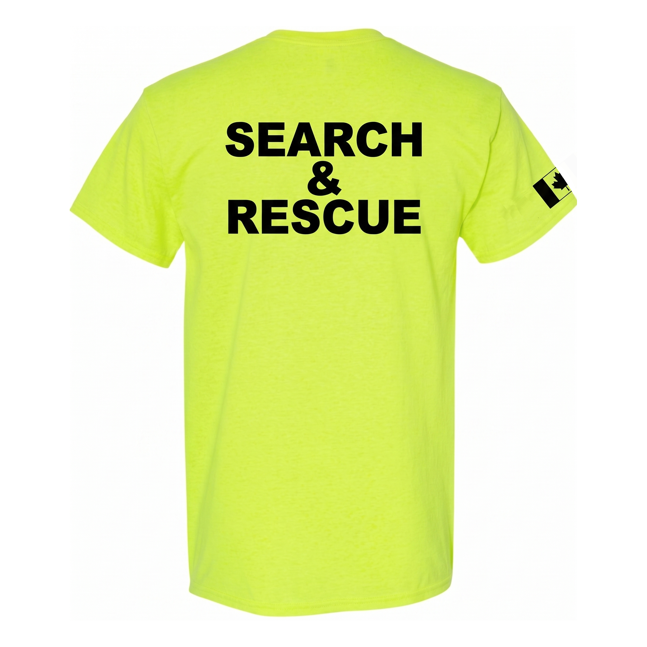 High Visibility Ground Search & Rescue (GSAR) T-Shirt | Volunteer Apparel
