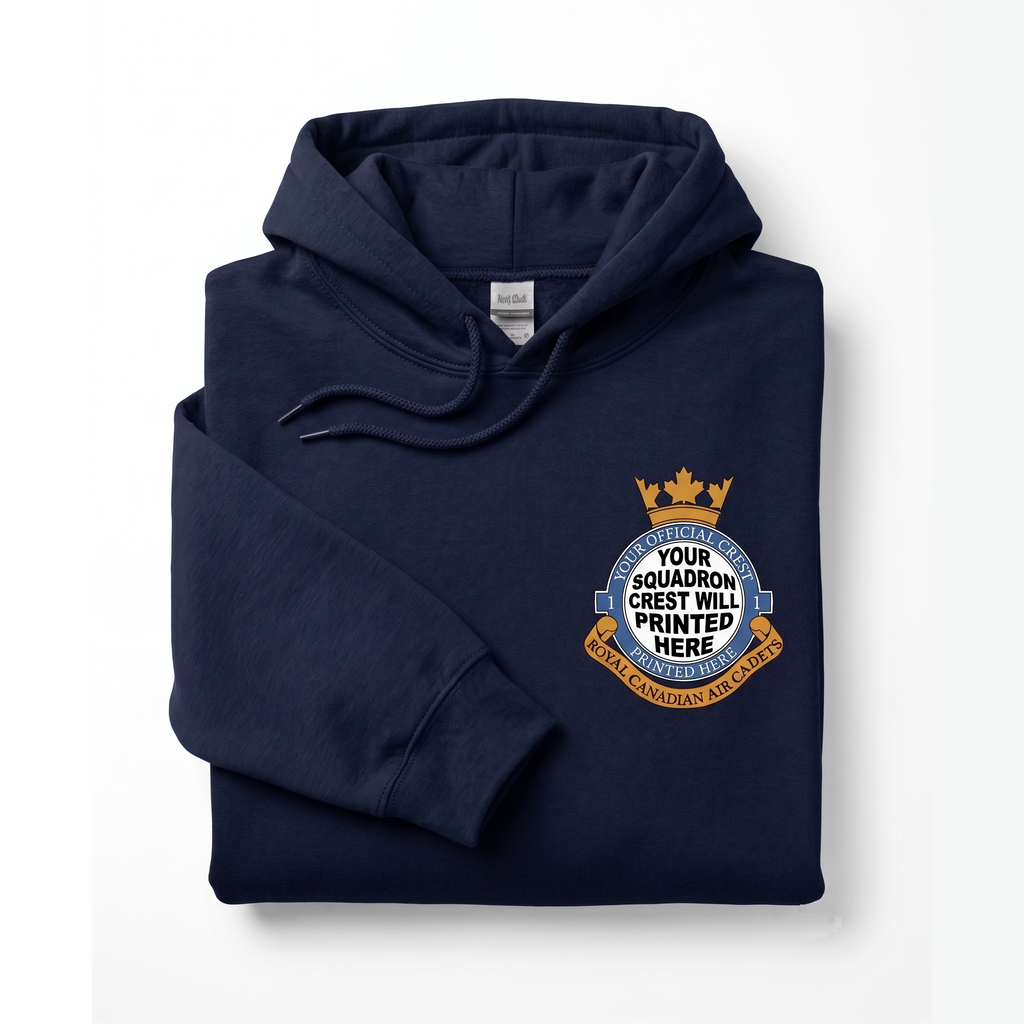 Royal Canadian Cadet Corps Squadron Badge Printed Hoodie