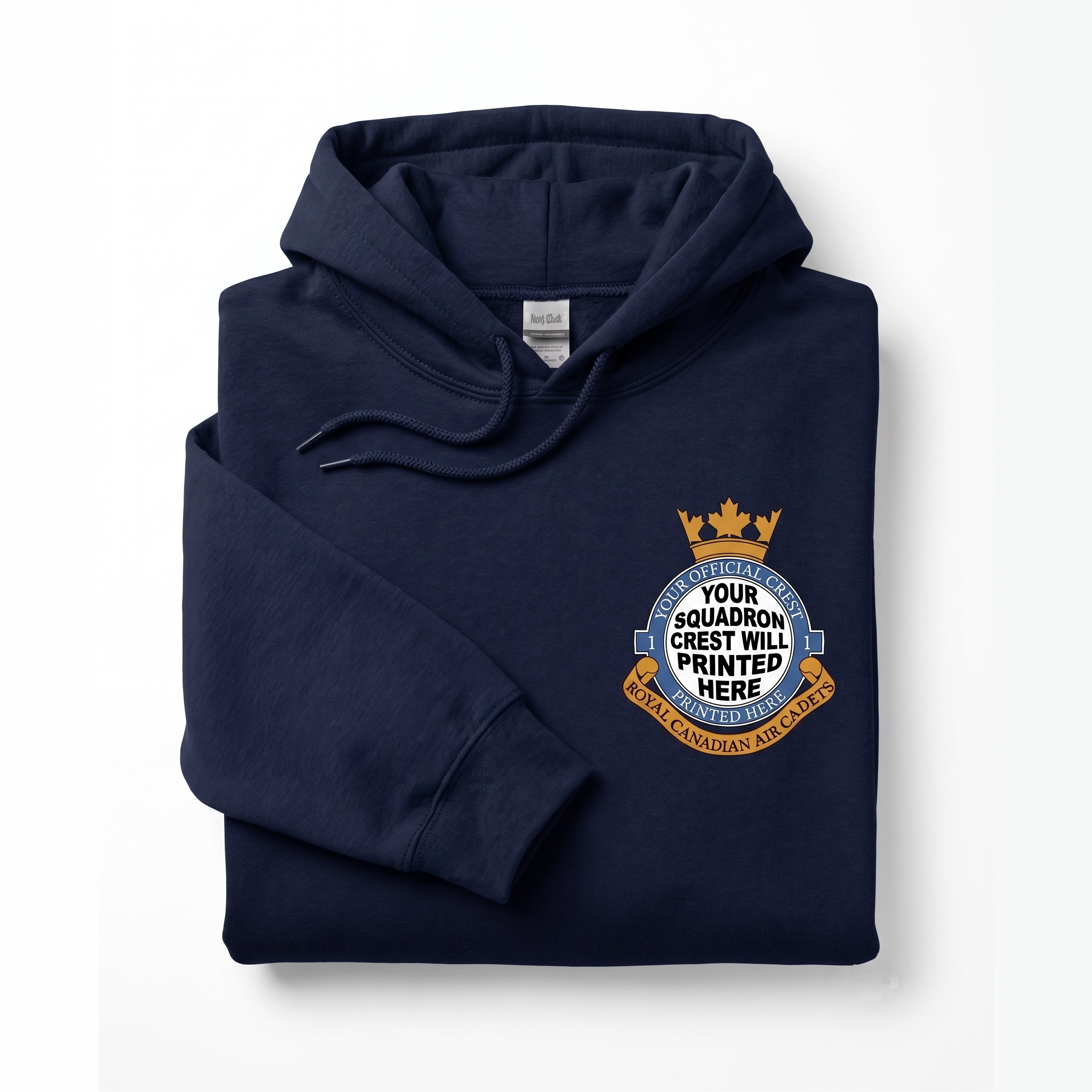 Royal Canadian Cadet Corps Squadron Badge Printed Hoodie